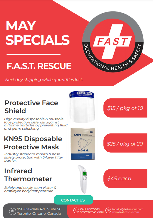 Fast Rescue May Flyer