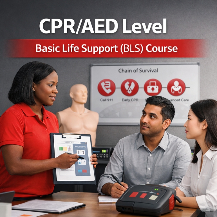 OnSite CPRAED Level Basic Life Support (BLS) Course In Canada
