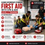 Blended Intermediate (Standard) First Aid with CPR & AED Level C Training in Newmarket 03