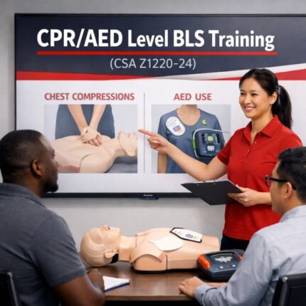 OnSite CPRAED Level BLS Training (CSA Z1220-24) In Canada