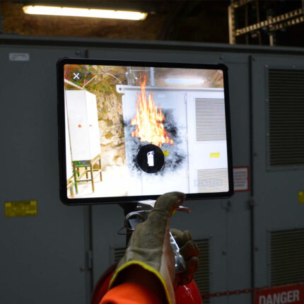 Fire Extinguisher Augmented Reality (AR) Training 01
