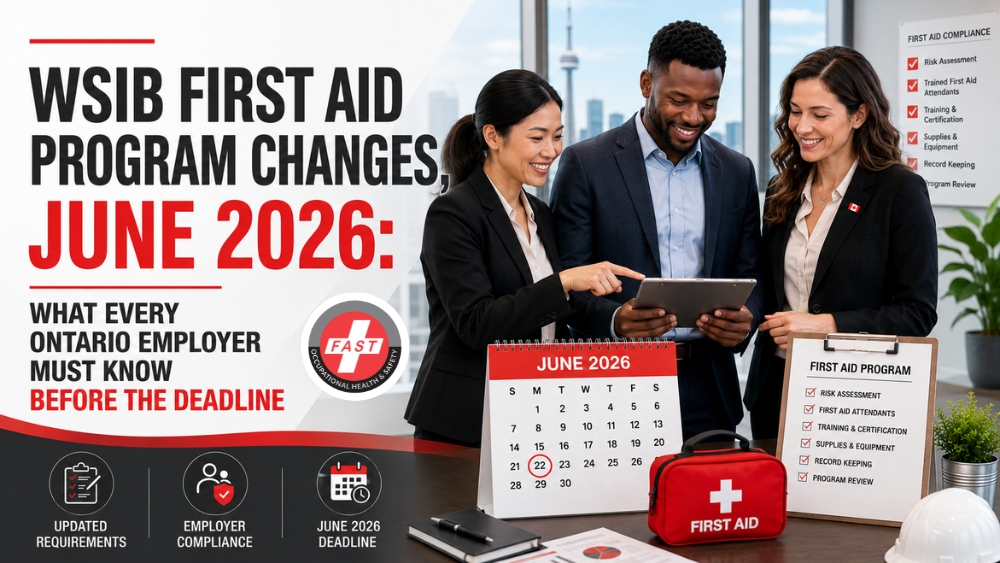 WSIB First Aid Program Changes, June 2026 What Every Ontario Employer Must Know Before the Deadline