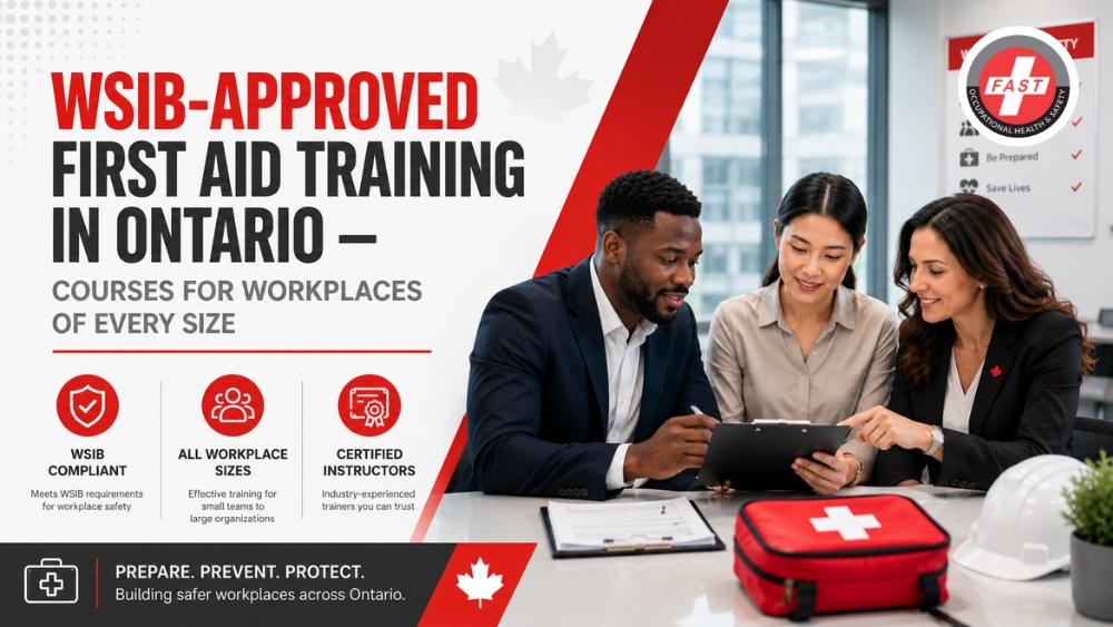 WSIB-Approved First Aid Training in Ontario — Courses for Workplaces of Every Size
