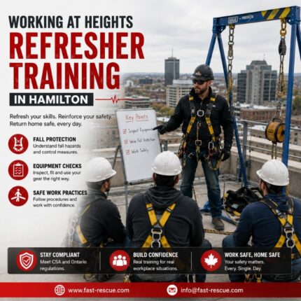 Working at Heights Refresher Training in Hamilton