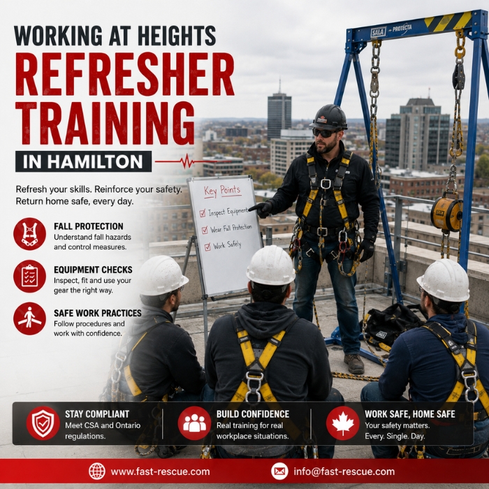 Working at Heights Refresher Training in Hamilton Working at Heights Refresher Training in Hamilton